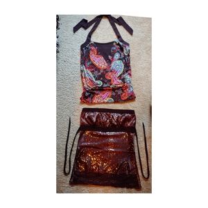 Two Adorable Halter Tops